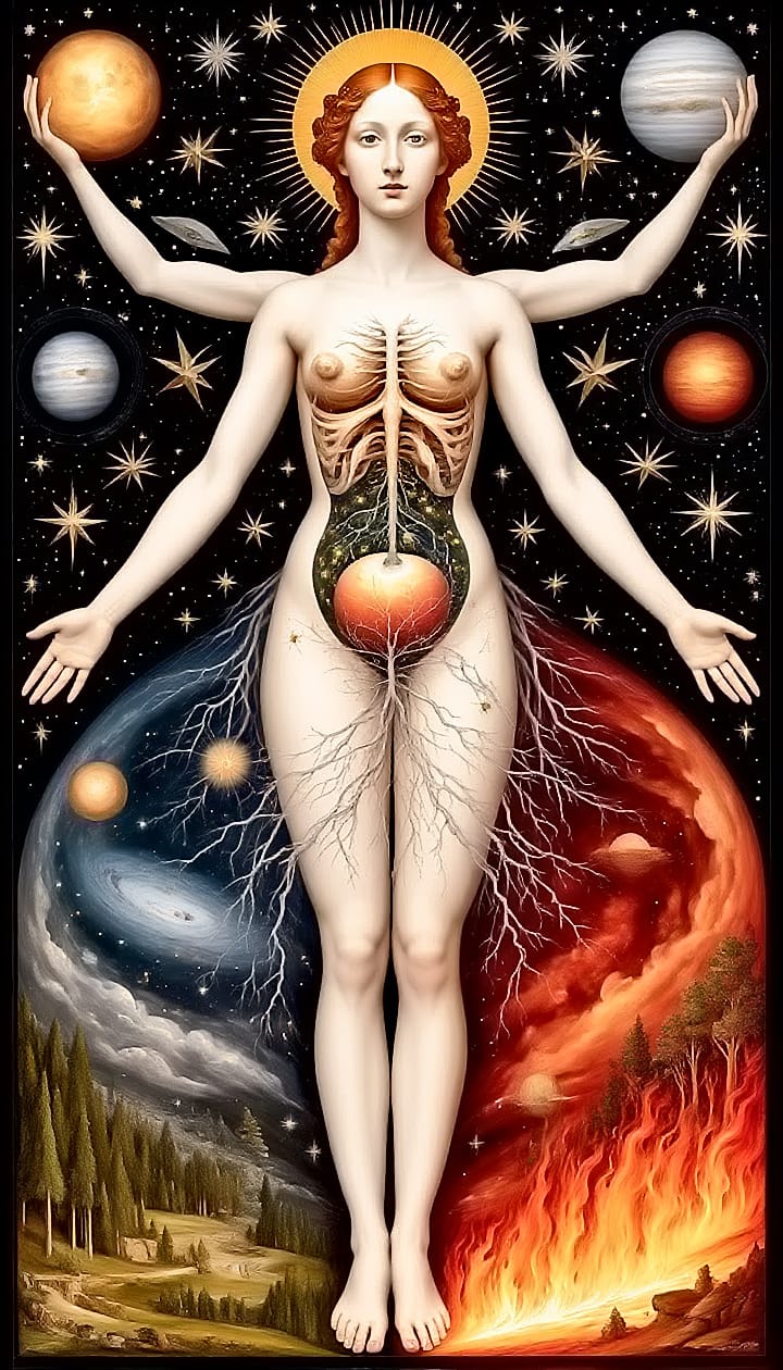 Venus la creadora. Imagen de Venus la creadora.