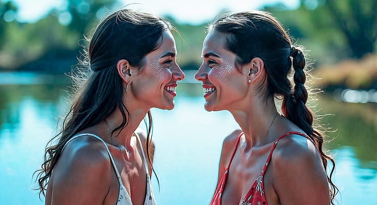 Dos muchachas