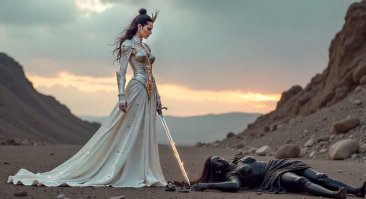 Reina Blanca vencedora